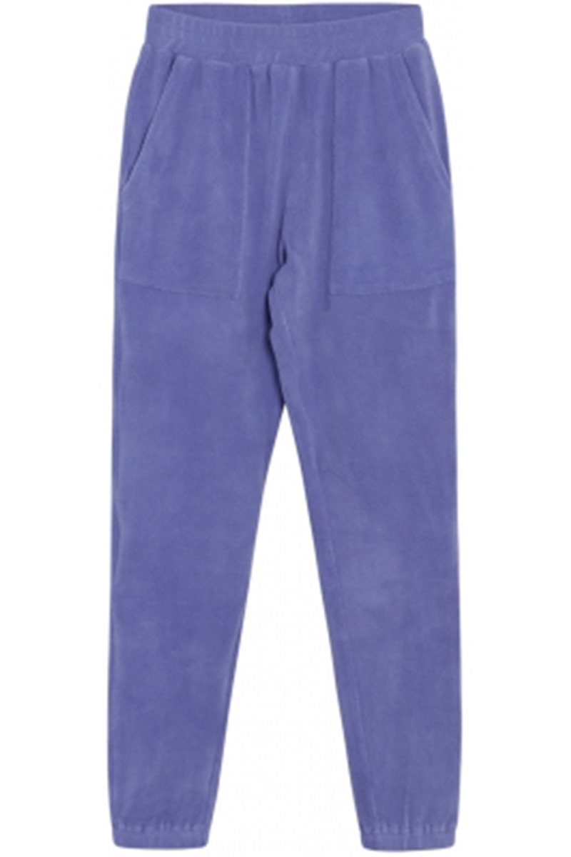 Grunt Fleece Byxor - Teddy - Ultra Violet