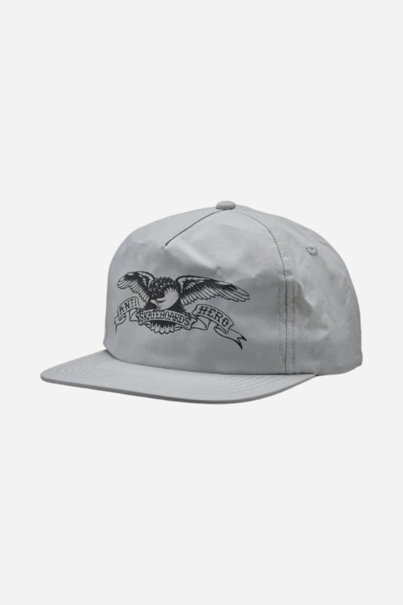 Anti Hero Snapback Basic Eagle - Grå / Svart