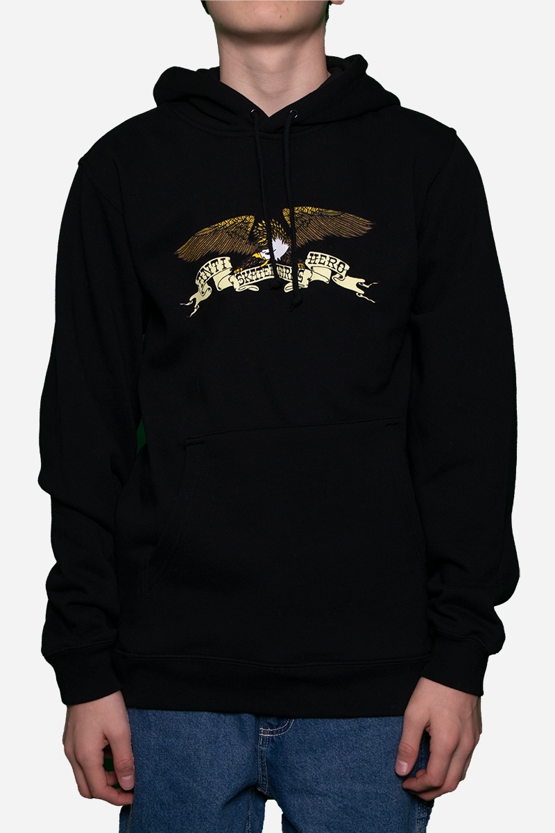 Anti Hero Hoodie - Kershnar Eagle - Svart