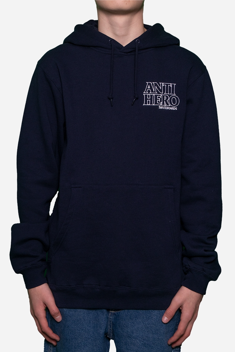 Anti Hero Hoodie - Lil Outline Broderi - Marinvit