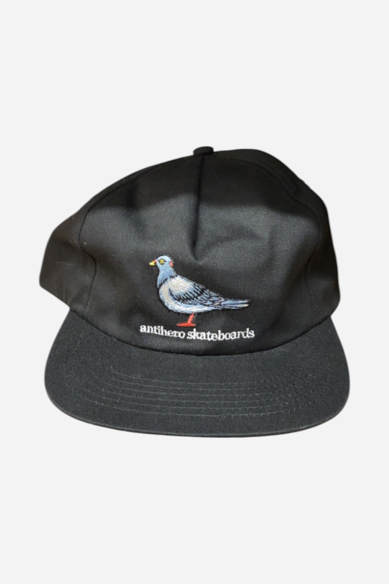 Anti Hero Snapback Lil Pigeon - Svart 