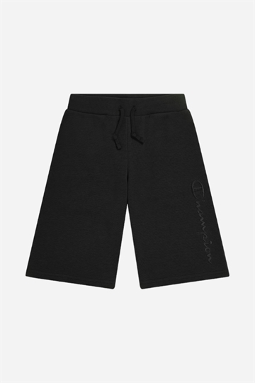 Champion Shorts med broderi - Bermuda - Svart