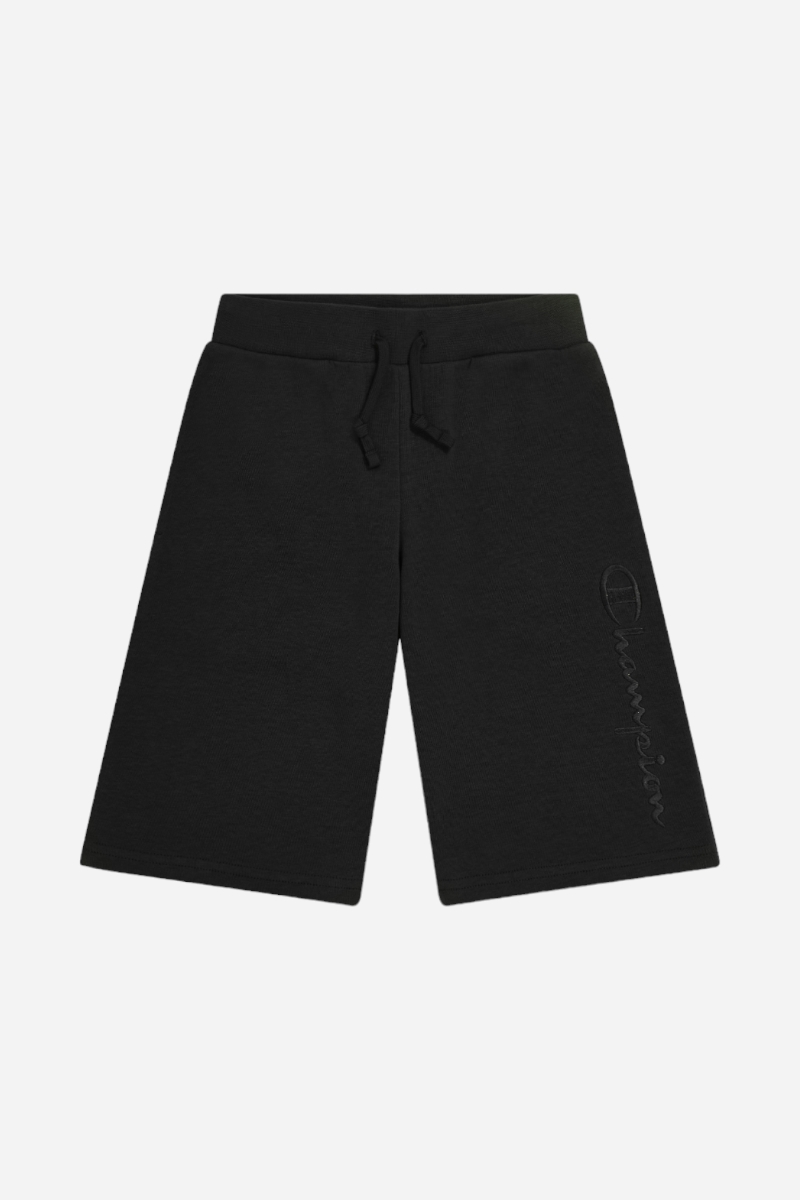 Champion Shorts med broderi - Bermuda - Svart