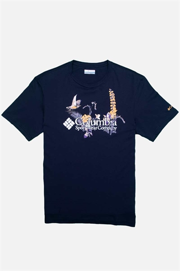 Columbia T-shirt - Path Lake - Collegiate Navy