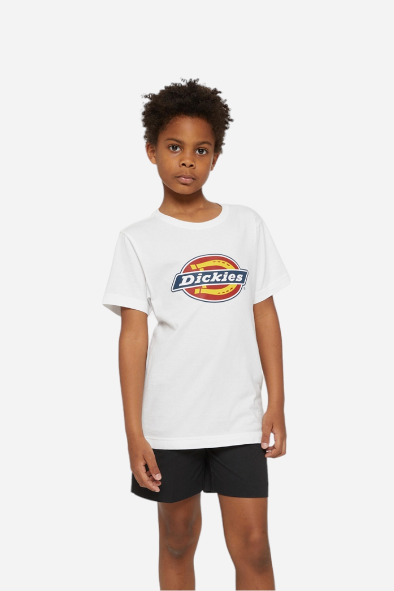 Dickies T-shirt - Junior Basic Logotyp - Vit