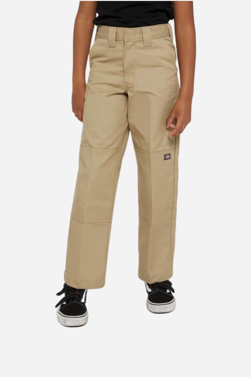 Dickies Junior Dubbla Knä Arbetsbyxor - Khaki