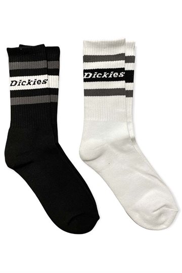 Dickies Socks - Genola 2-pack Strumpor - Svart/Vit