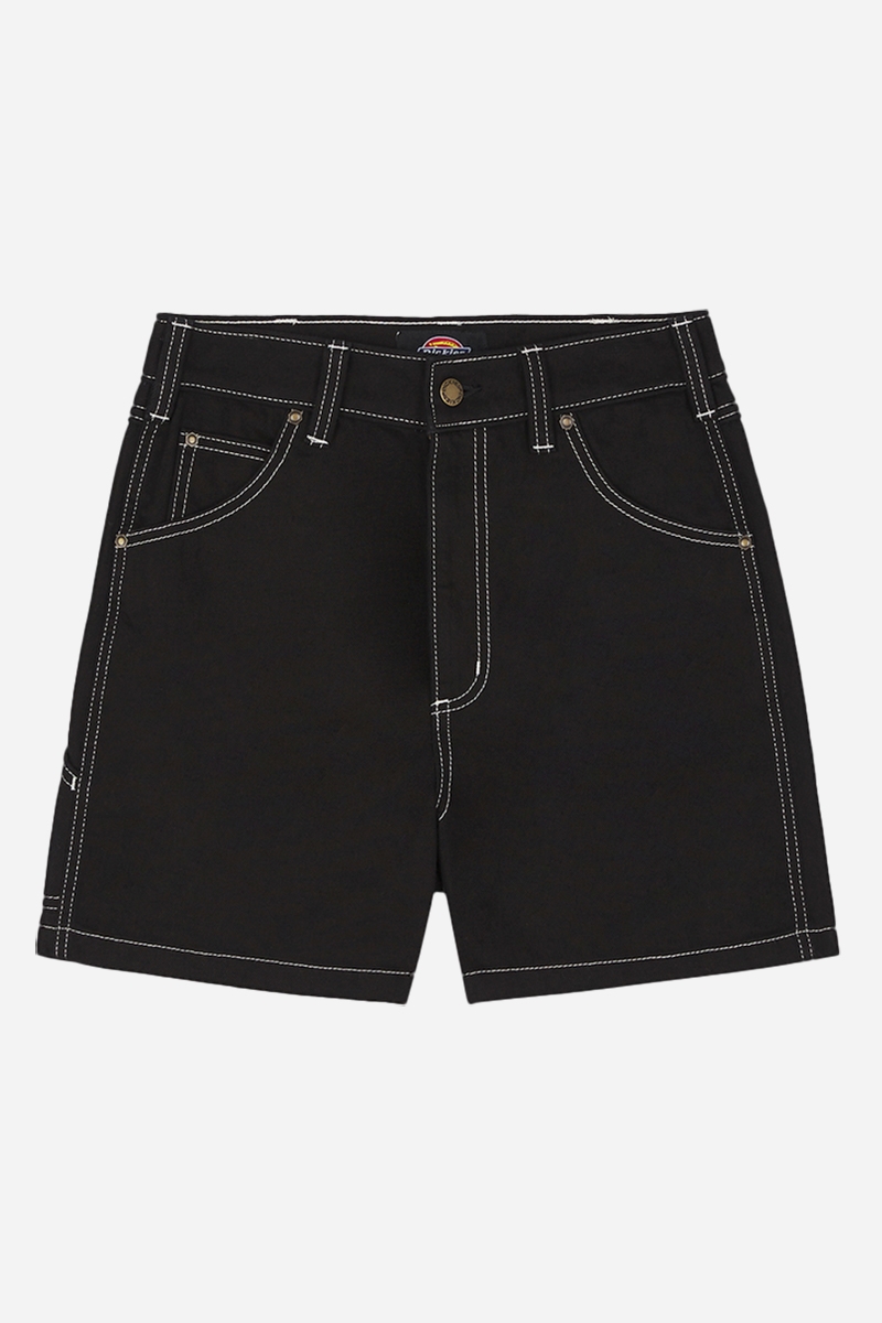 Dickies jeansshorts - sköljda svarta