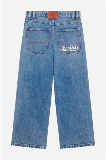 Dickies Loose Wave Denim Jeans - Sköljd Blekt