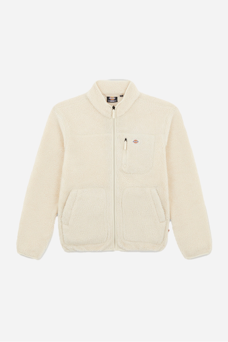 Dickies Fleecejacka - Mount Hope - Whitecap Grå