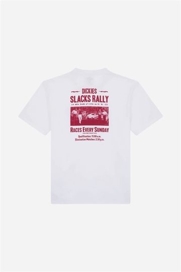Dickies Slacks Rally Tee - Vit
