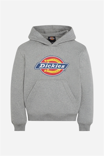 Dickies Junior Logo Hoodie - Heather Grey