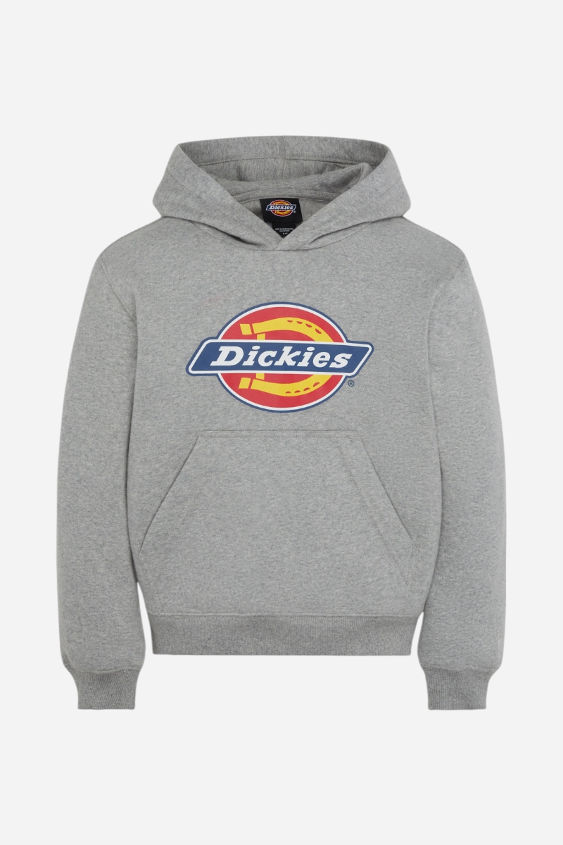 Dickies Junior Logo Hoodie - Heather Grey