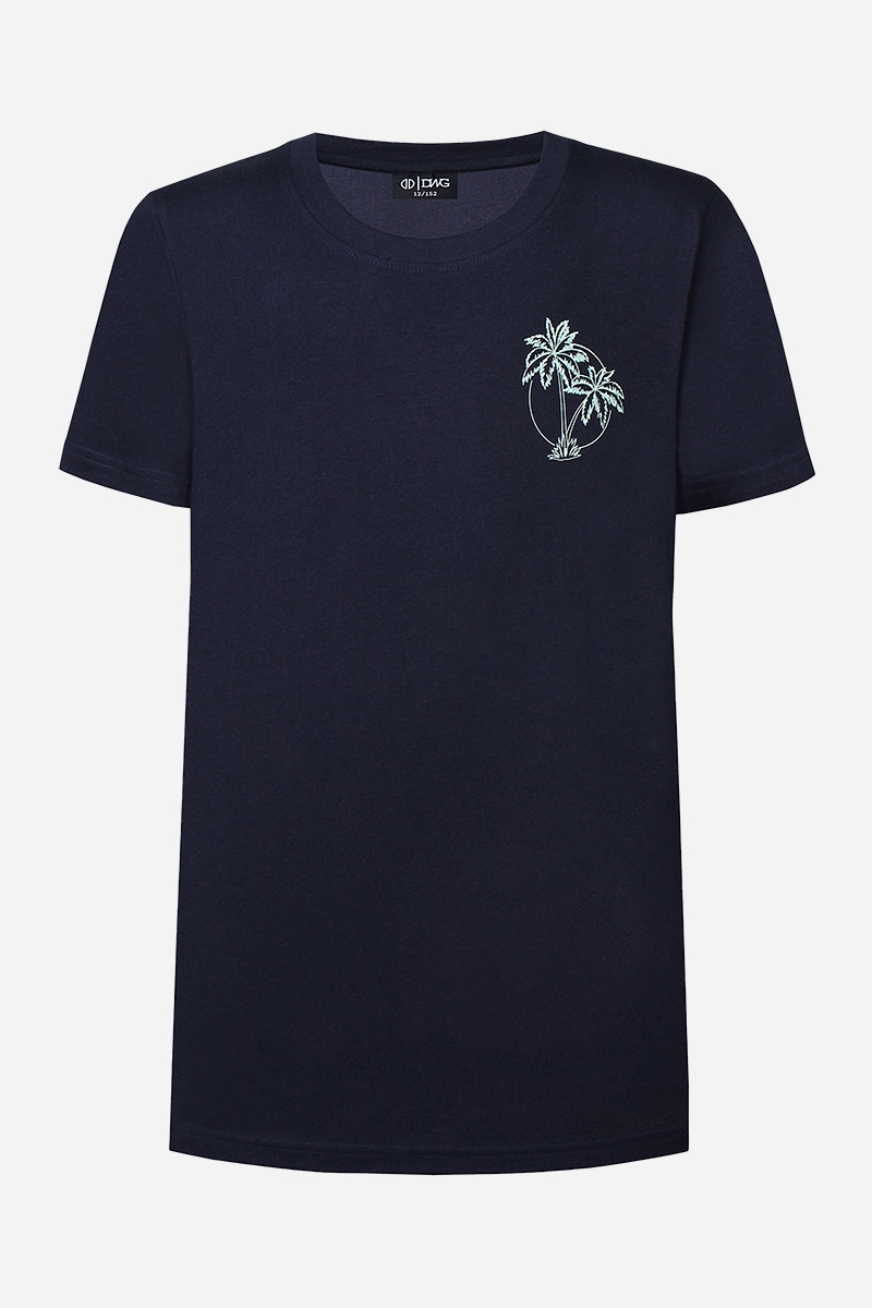 DWG Richie T-shirt - Marinblå