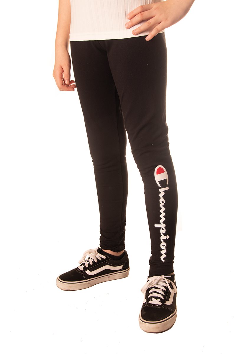 Champion Leggings - Print Leg - Svart