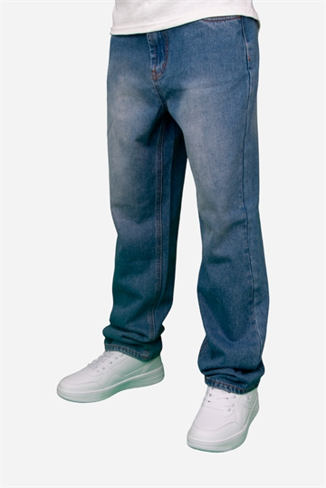 Fraizer - Baggy Jeans - Washed Blue