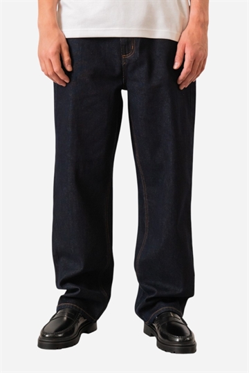 Fraizer - Tonåringar - Extreme Baggy Jeans - Mörk Raw Blue