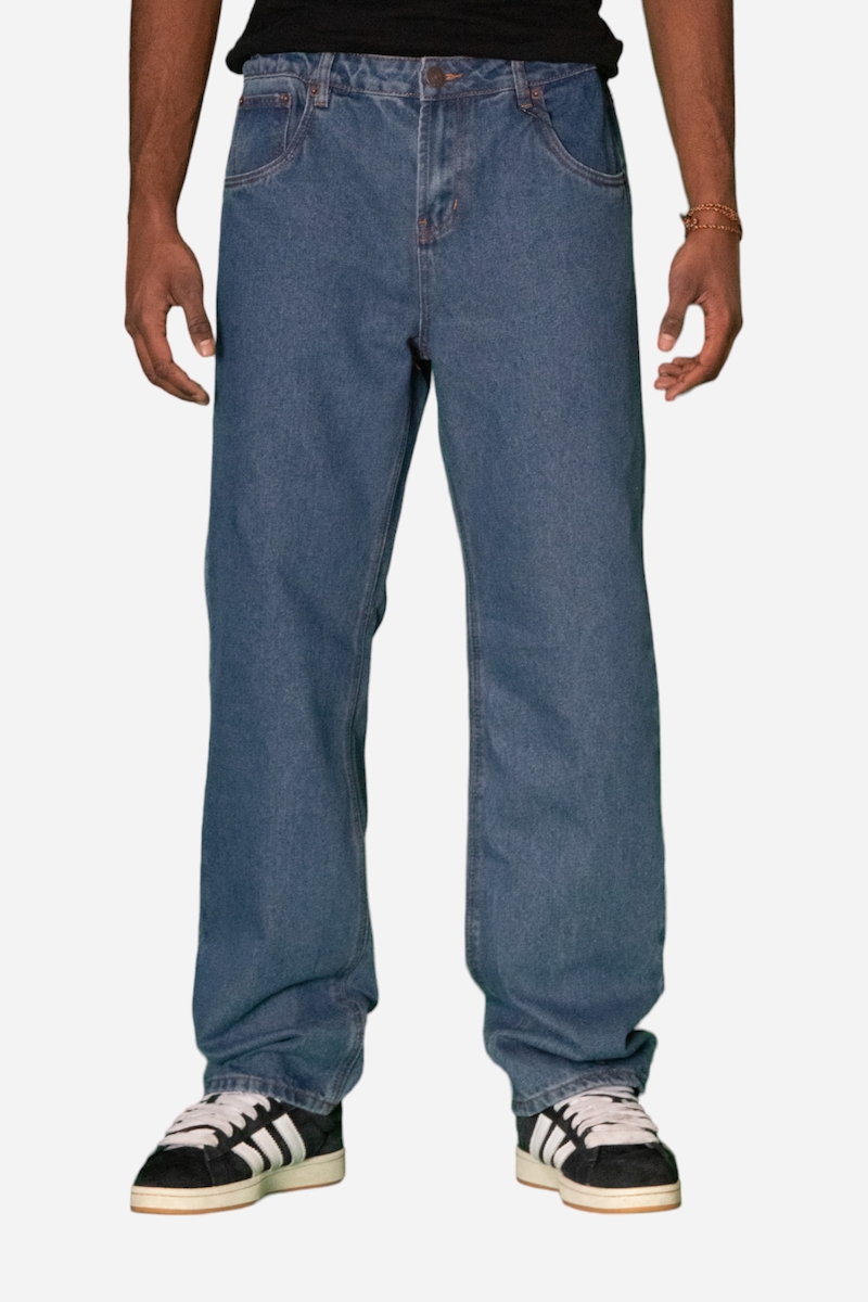 Fraizer - Baggy Jeans - Blue Denim