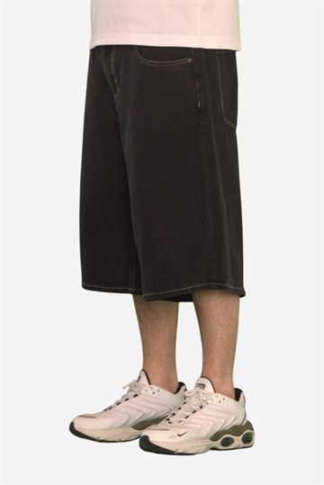 Fraizer - Tonåringar - Baggy Jorts Shorts - Svart Denim 