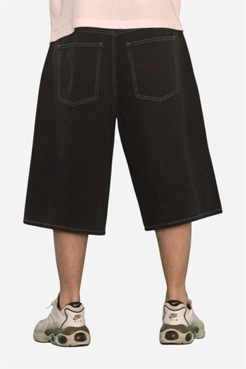 Fraizer - Tonåringar - Baggy Jorts Shorts - Svart Denim 