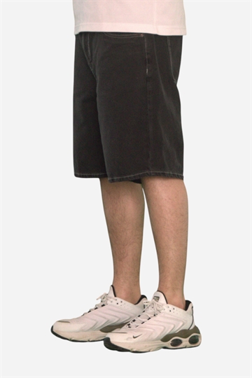 Fraizer - Tonåringar - Baggy Shorts - Svart Denimtvätt