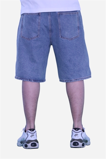 Fraizer - Tonåringar - Baggy Shorts - Mellanblå Retro Tvätt