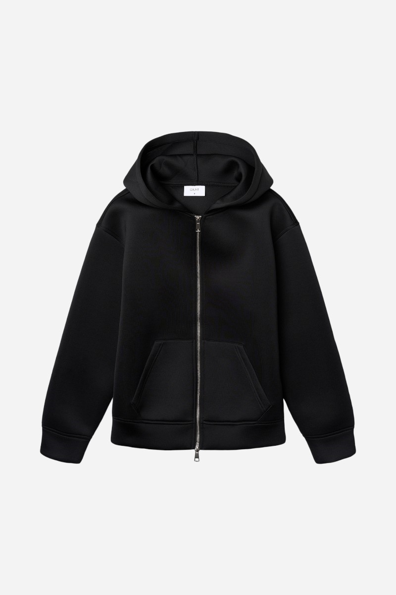 Grunt Scuba Zip Hood - Svart