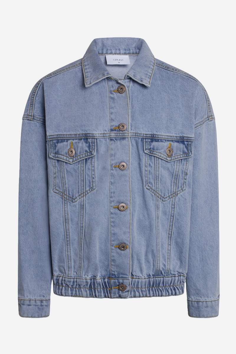 Grunt Denim Jacka - Jen - Globe Blue