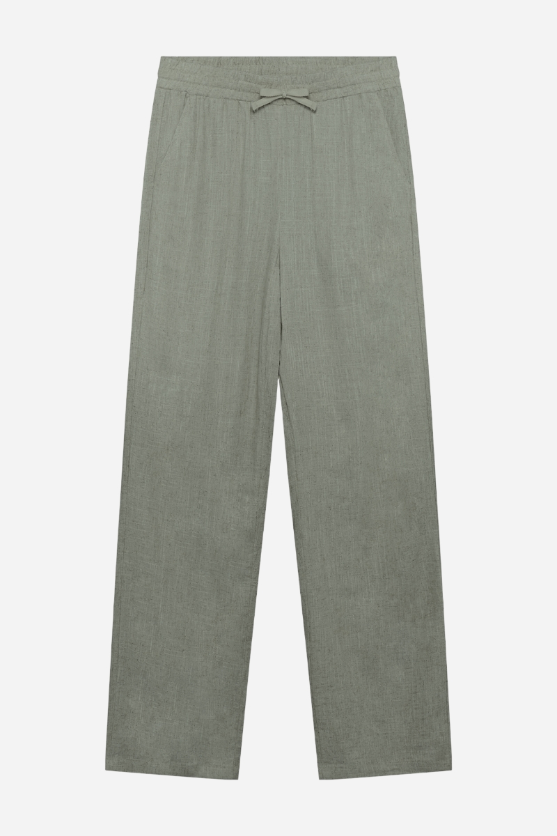 GRUNT Allan Linnebyxor - Khaki