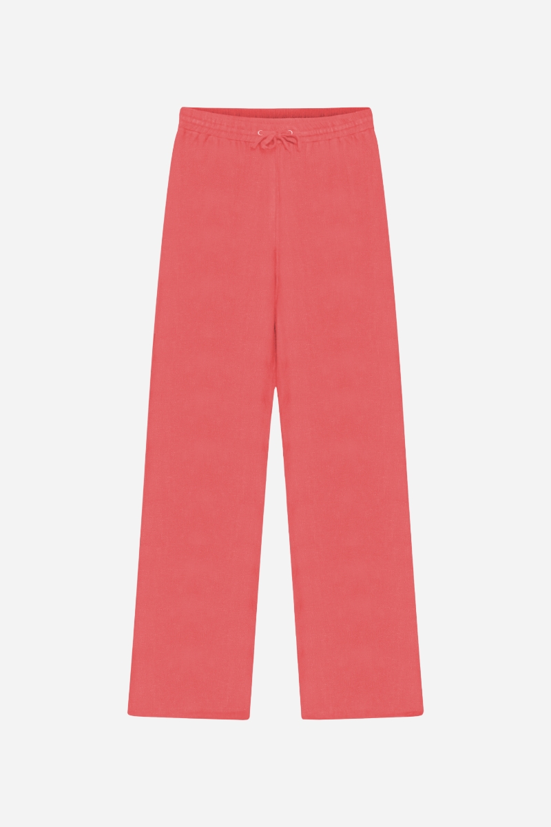 GRUNT Linnebyxor - Camille - Coral