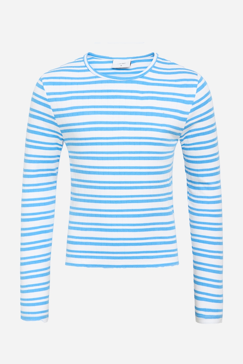 GRUNT Dopim Top LS - Blue Stripe