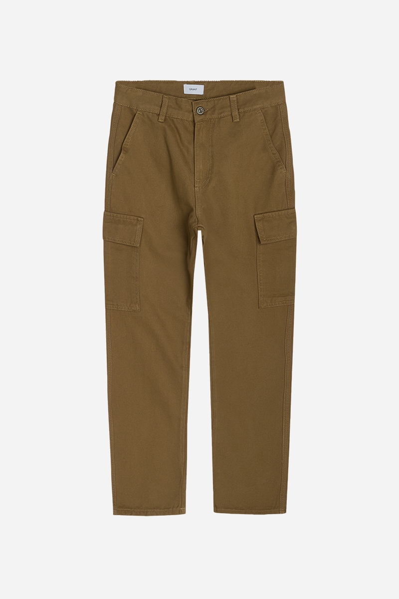 Grunt Cargo Pants - Rees - Khaki