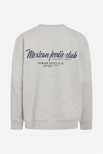 Grunt Alsjo Sweat - Grey Melange