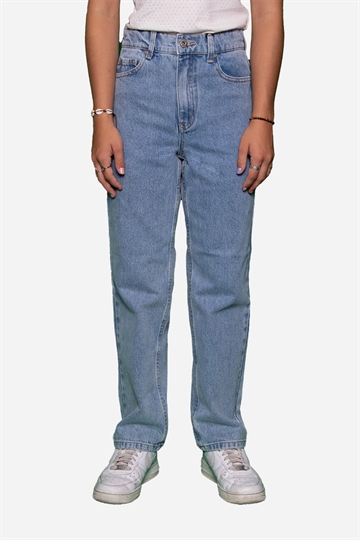Grunt 90-tals jeans - Standardblå