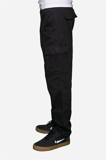 Grunt Cargo Pants - Rees - Svart