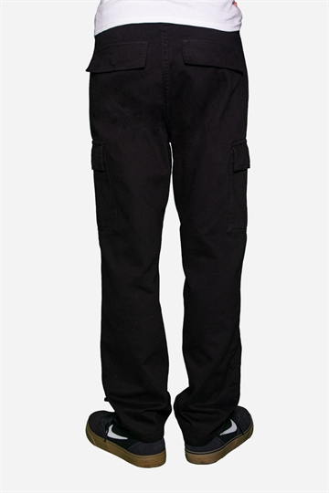 Grunt Cargo Pants - Rees - Svart