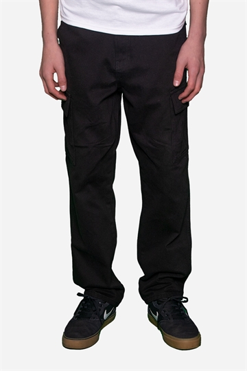 Grunt Cargo Pants - Rees - Svart