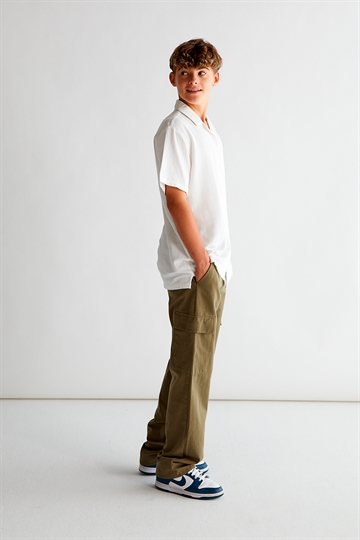 Grunt Cargo Pants - Rees - Khaki