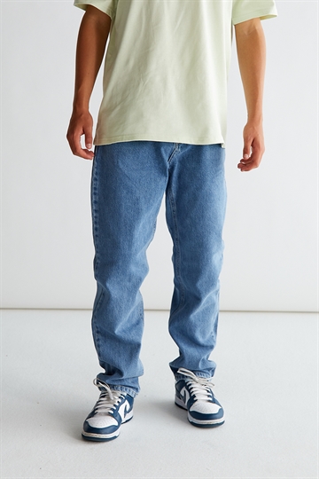 Grunt Jeans - Street Loose - Mellanblå