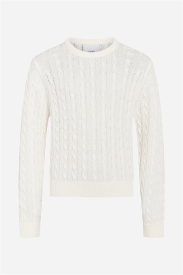 Grunt Line Cable Knit - Off White