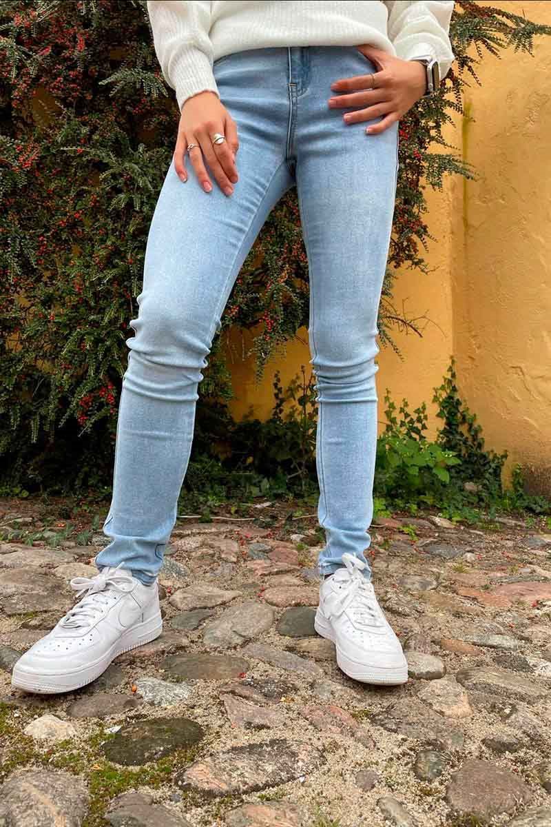 Grunt Jeans - Jegging - Återanvänd Lt. Blå