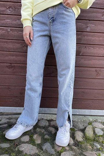 Grunt Jeans - Ritt Slit - Blå Vintage