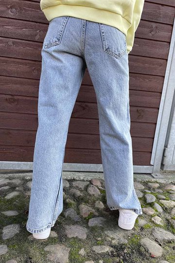 Grunt Jeans - Ritt Slit - Blå Vintage