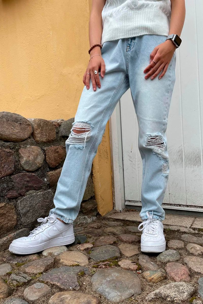 Grunt Jeans - Mom Mex Ripped - Mex