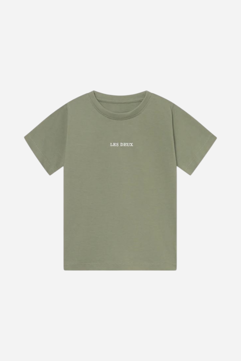 Les Deux Dexter T-shirt - Lichen Green