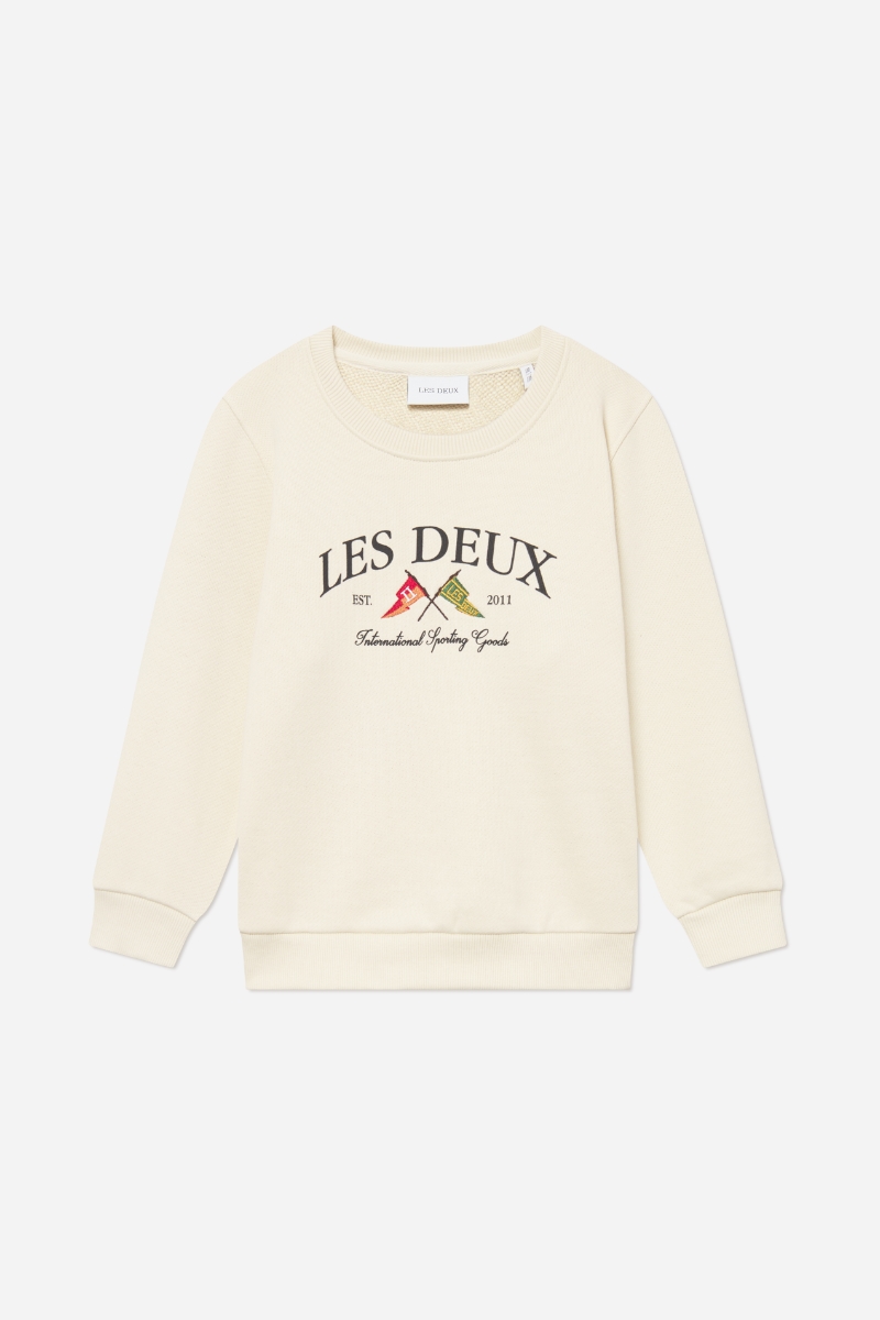 Les Deux Ivy League Sweatshirt - Ivory