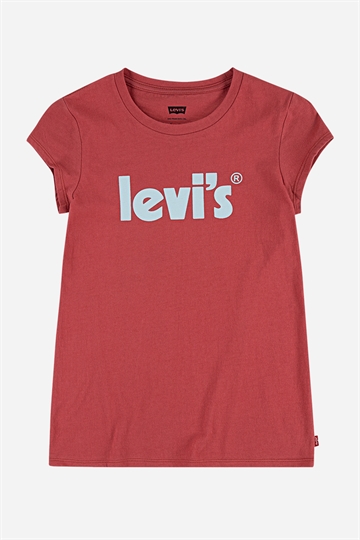 Levis T-shirt - Basic - Mineralröd