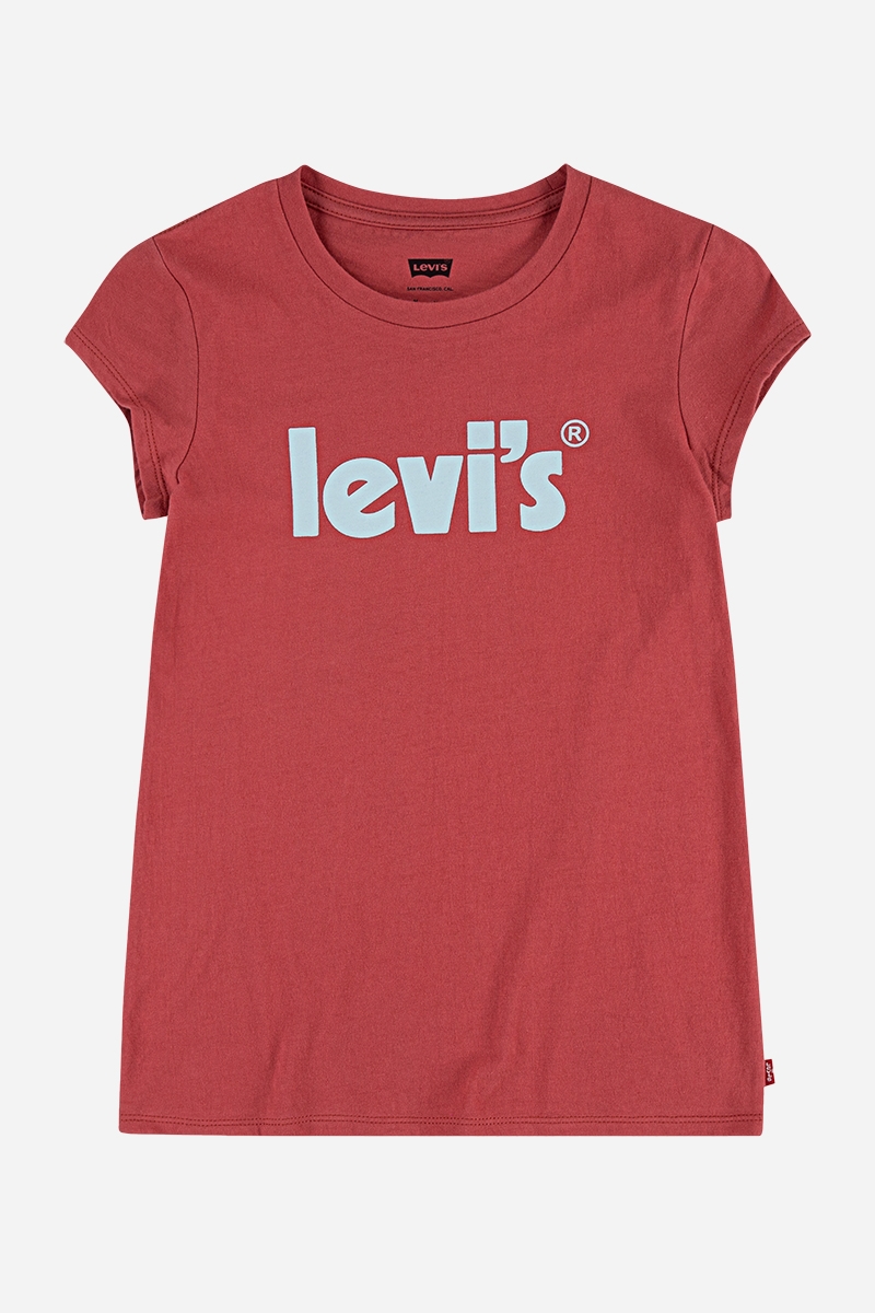 Levis T-shirt - Basic - Mineralröd