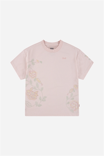 Levis Oversize Broderi Blommor - Engelsk Rose