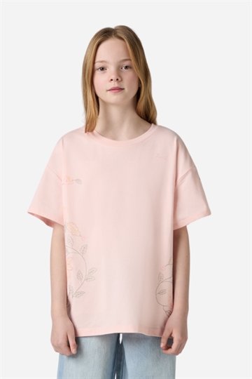 Levis Oversize Broderi Blommor - Engelsk Rose